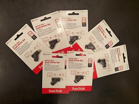 Sandisk Ultra 512 GB Dual Flash Drive 