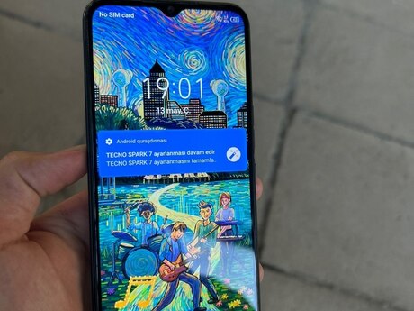 Tecno Spark 7 Morpheus Blue 64GB/4GB