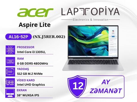 Acer Aspire Lite AL16-52P NX.J5RER.002