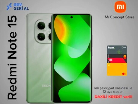 Xiaomi Redmi Note 15 Forest Green 128GB/6GB