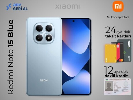 Xiaomi Redmi Note 15 Glacier Blue 128GB/6GB