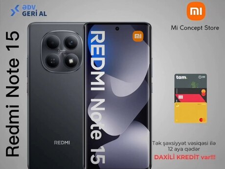 Xiaomi Redmi Note 15 Black 128GB/6GB