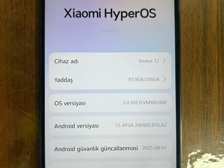 Xiaomi Redmi 12 Midnight Black 256GB/8GB