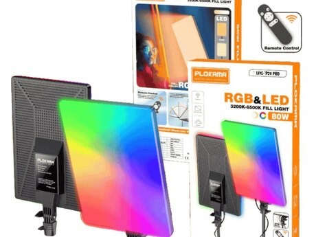 Led lampa "Plokama live p24 pro" Led lampa "Plokama live p24 pro"