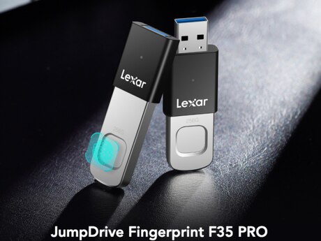 Flaş kart "Lexar 256GB Fingerprint F35 Pro Jumpdrive USB 3.2 GEN 1 Flash"