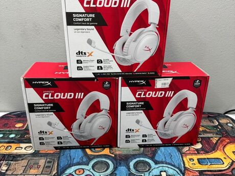 Hyperx Cloud 3 white