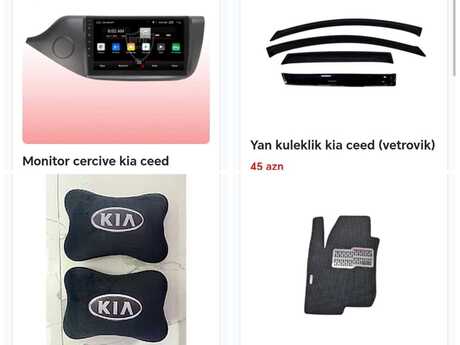 Kia Ceed aksesuarları