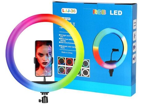 LED Rgb işıq Tripod Ştativ 36 sm 