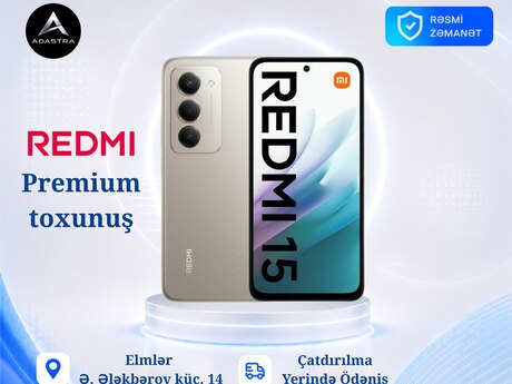Xiaomi Redmi 15 Titan Gray 256GB/8GB