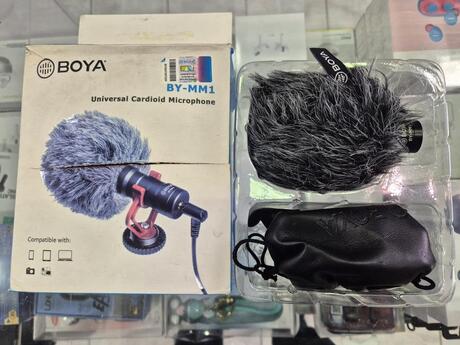 Boya by-mm1 kamera mikrofonu