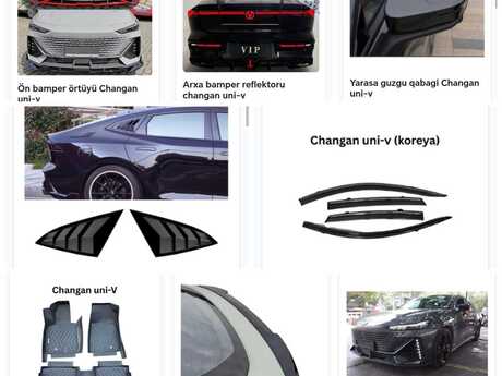 Changan Uni-V aksesuarları