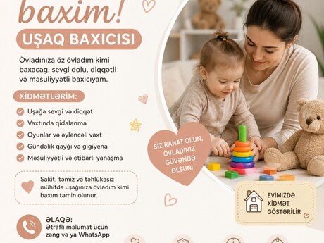 Baxıcı işi axtarıram