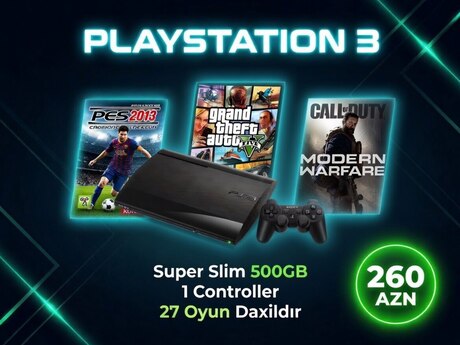 PlayStation 3 Super Slim 500GB