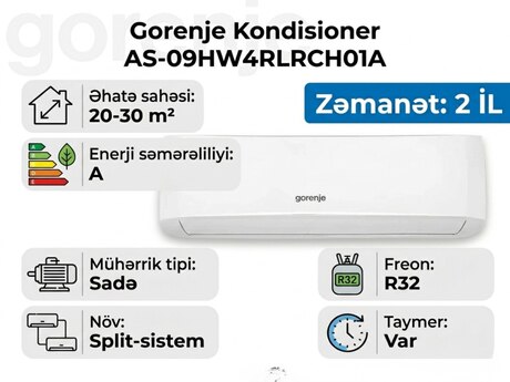 Kondisioner Gorenje AS-09HW4RLRCH01A