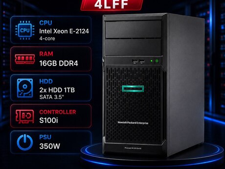 Server "HPE ML30 Gen10 4LFF"
