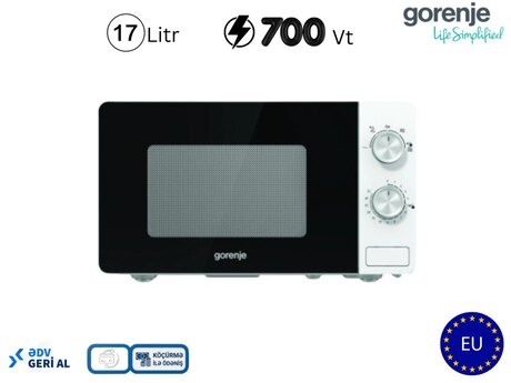 Mikrodalğalı soba Gorenje MO17E1W