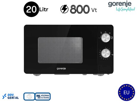 Mikrodalğalı soba Gorenje MO20E1B