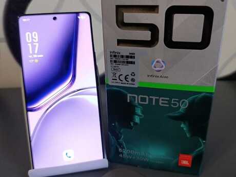 Infinix Note 50 Shadow Black 256GB/8GB