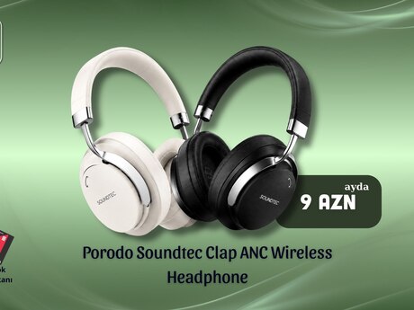 Porodo Soundtec Clap ANC Wireless Headphone
