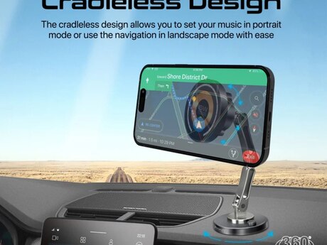 Promate Magnus-Qi 15W Wireless Car Charger