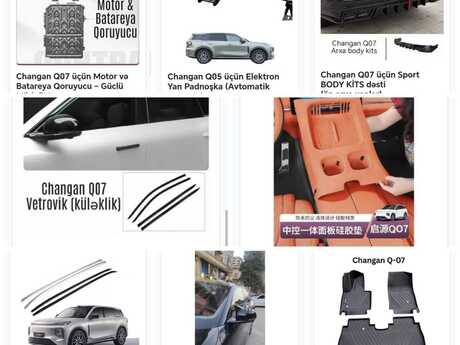Changan Q07 aksesuarları