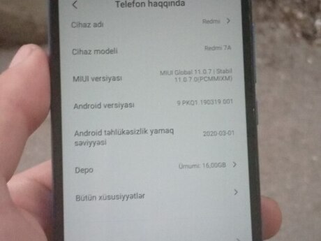 Xiaomi Redmi 7A Morning blue 16GB/2GB