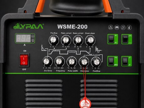 İnverter qaynaq aparat YPAI WSME-200 AC/DC TIG-MMA 