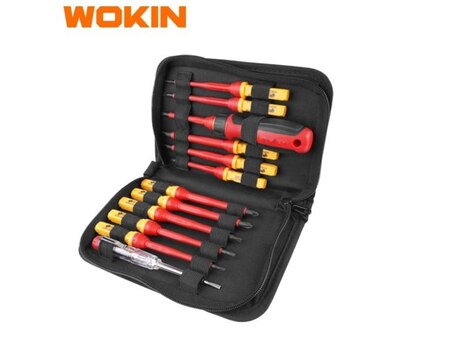 WOKIN 13 parçalı izolyasiyalı vint açan dəsti