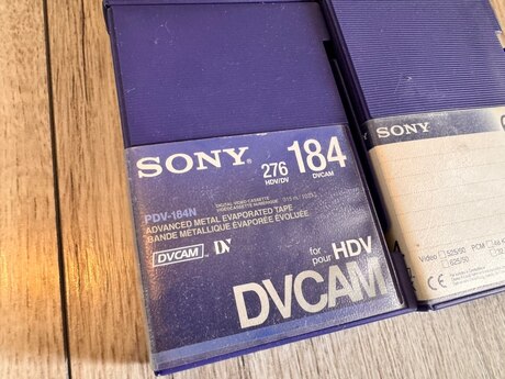 Sony DVCAM kaset Sony DVCAM kaset