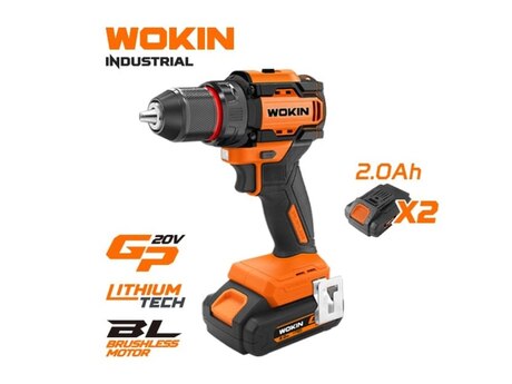 WOKIN akkumulyatorlu zərbəli drel 20v