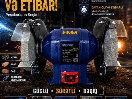 ROYCE RBG-200 masaüstü iti daş 