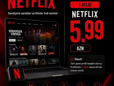 Netflix səhifəsi