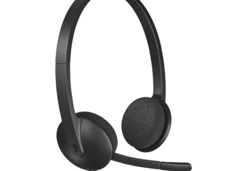 LOGITECH corded USB headset H340 black