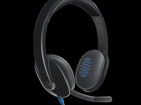LOGITECH corded USB headset H540 USB EMEA black