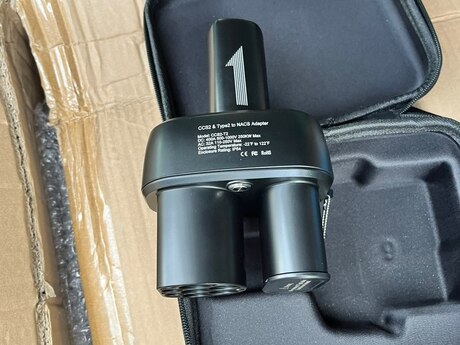 Tesla model S, Y, 3, CCS2 & Type2 to NACS adapteri