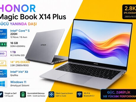HONOR MagicBook X14 Plus 16GB / 1TB SSD