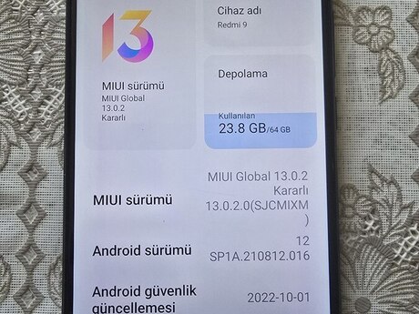 Xiaomi Redmi 9 Black 64GB/4GB