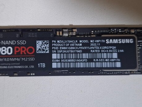SSD Samsung 980pro 1TB