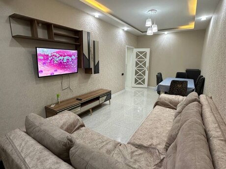 2-otaqlı yeni tikili kirayə verilir, Əhmədli m., 55 m²