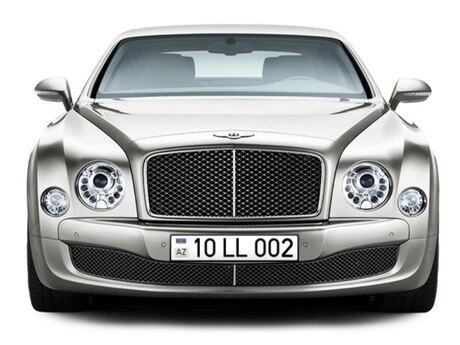 Avtomobil qeydiyyat nişanı - 10-LL-002 