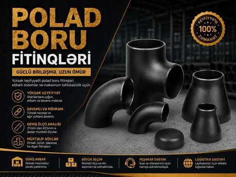 Polad boru birləşdiriciləri (metal fitinq)