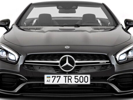 Avtomobil qeydiyyat nişanı - 77-TR-500 Avtomobil qeydiyyat nişanı - 77-TR-500