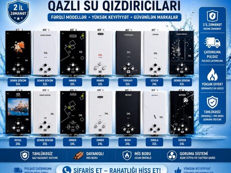 Su qızdırıcıları Su qızdırıcıları