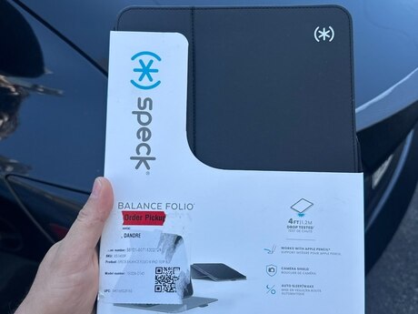 Speck case for iPad