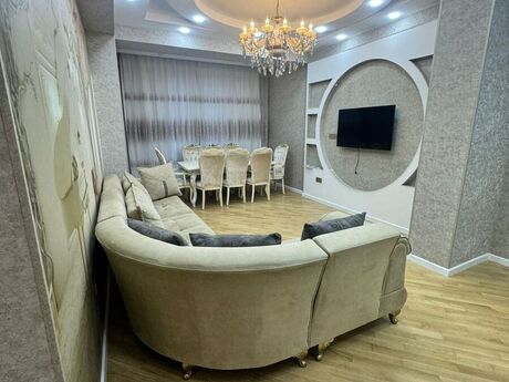 3-otaqlı yeni tikili kirayə verilir, Nərimanov r., 115 m²