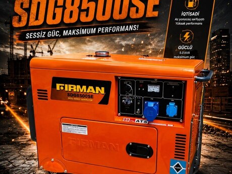 Generator Firman SDG850 SE ATS DİZEL 