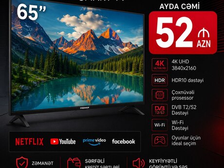 Televizor PREMIER SMART 65PRM2020USV