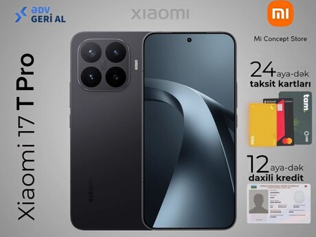 Xiaomi 17T Pro Black 1TB/12GB