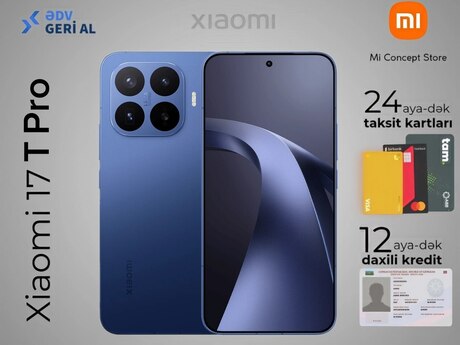 Xiaomi 17T Pro Deep Blue 256GB/12GB