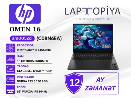 HP OMEN 16-am0052ci Gaming Laptop C0BN6EA